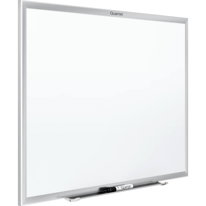 Magnetic Glass Dry Erase Board - 24 x 36 - Black