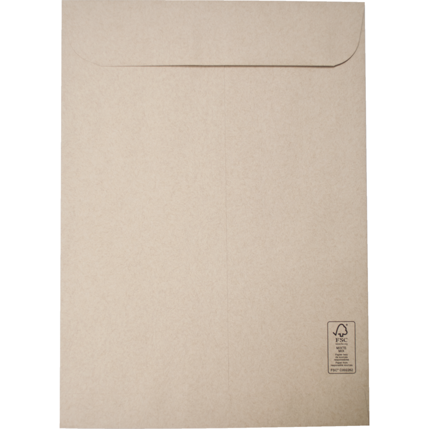 Open End Catalog Envelopes, 4 x 6-3/8, 24#, White Kraft, Center