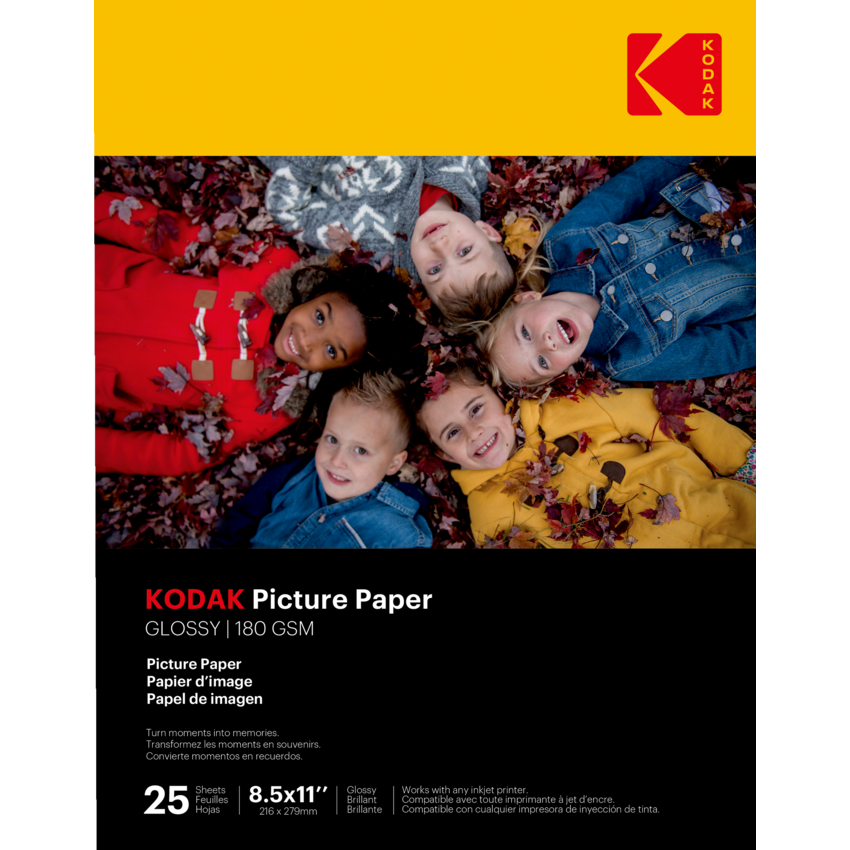 Kodak Ultra Premium Photo Paper 10 Mil High-Gloss 8-1/2 x 11 25 Sheets/Pack